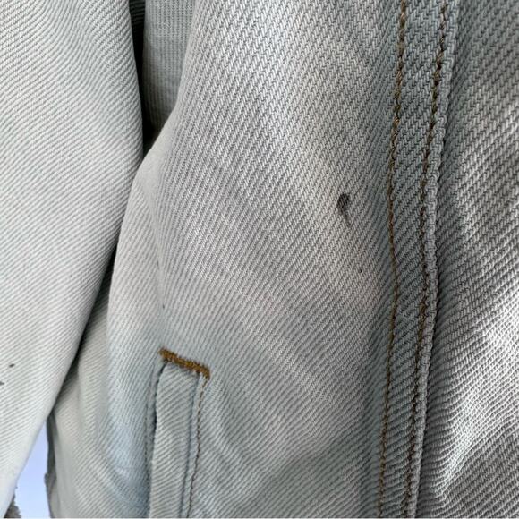 Levis - Vintage Sherpa Trucker Jean Jacket, Size 14-16 - Picture 14 of 16